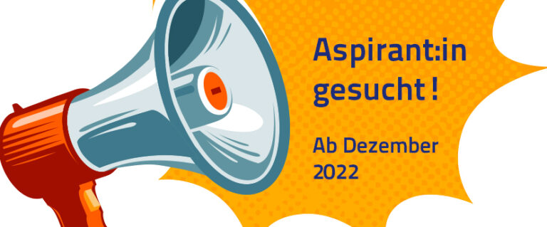 Aspirant:in gesucht